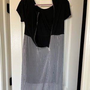 NWOT Vince Camuto overlay maxi dress